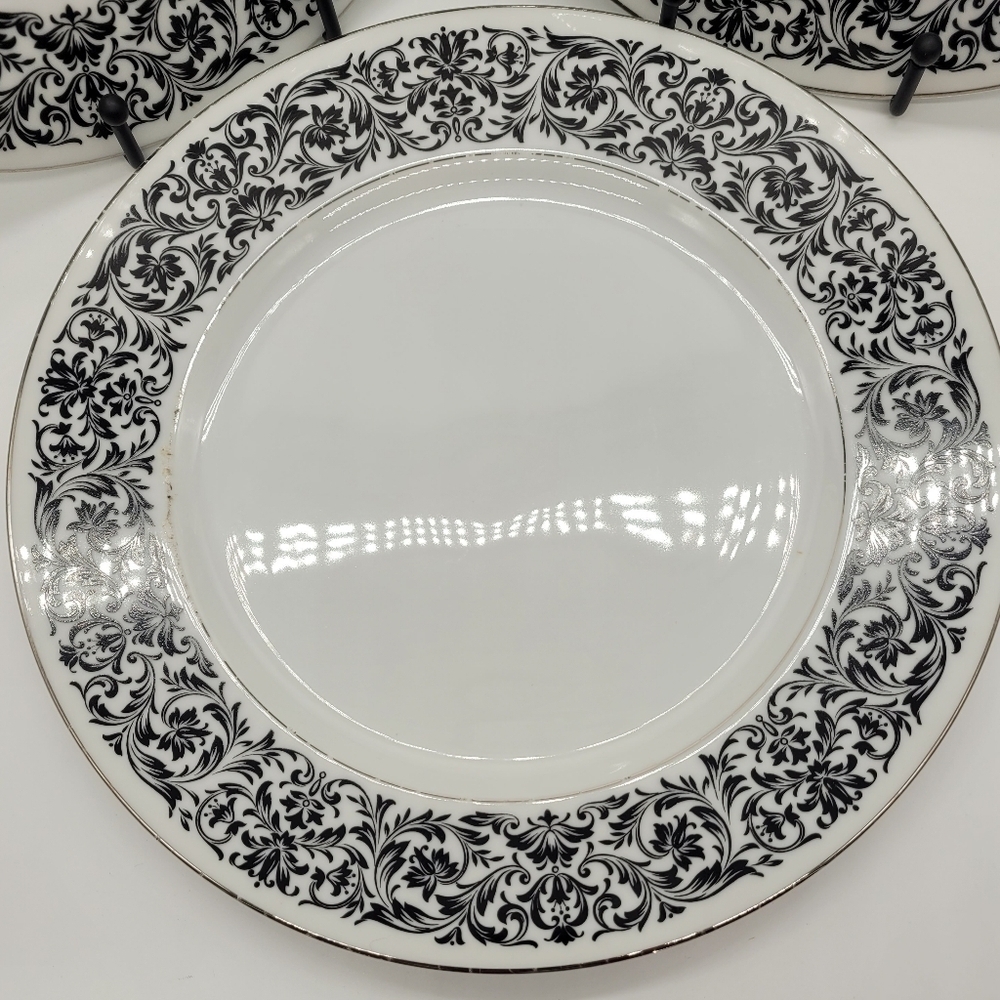 Ekco Baronesse Prudence 328 Dinner Plates Set of 5​​ - Picture 5 of 6